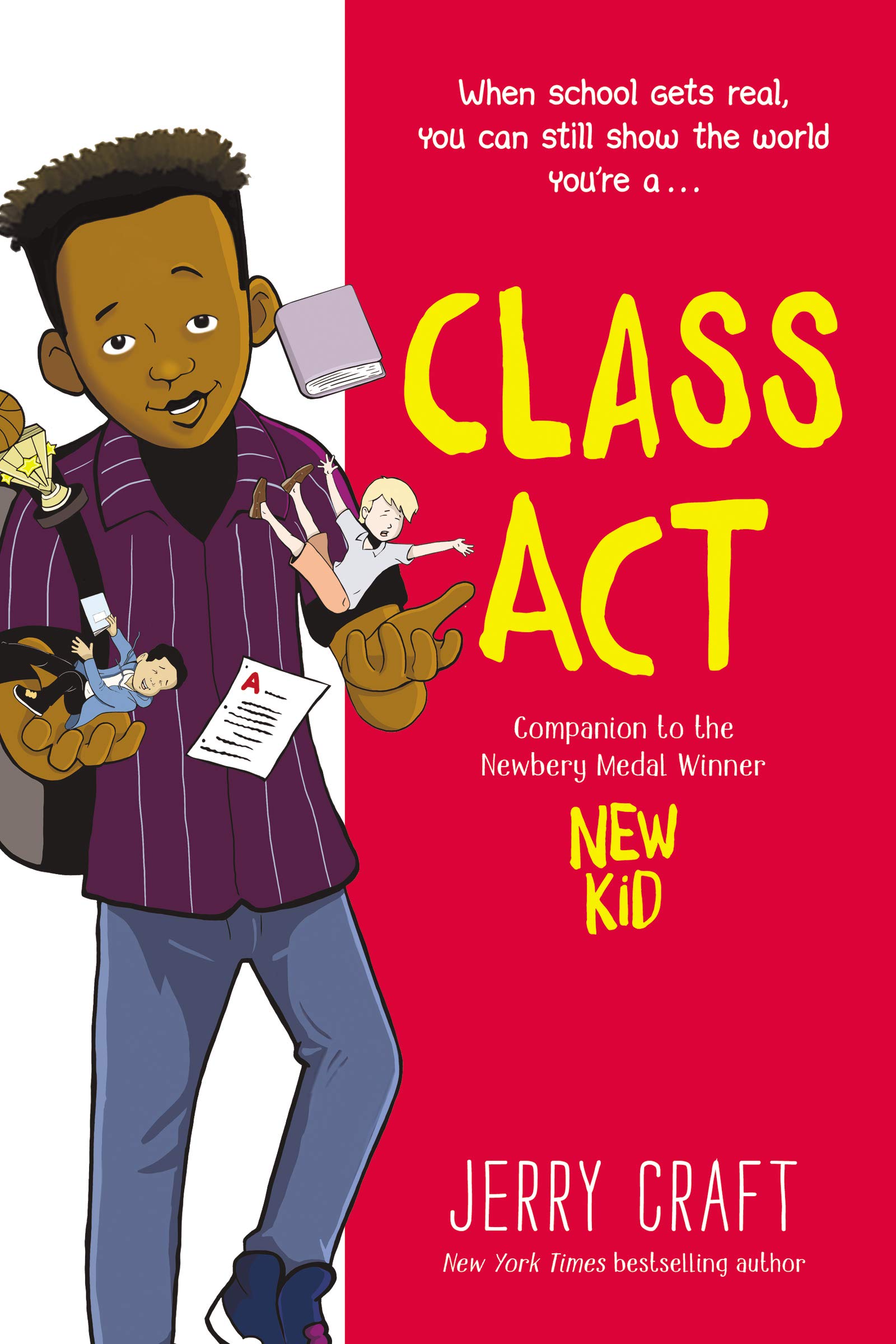 Book Cover Of Class Act By Jerry Craft