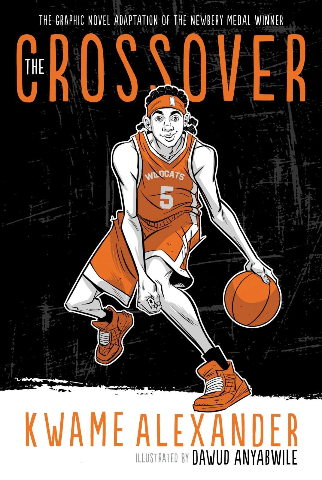 Book Cover of The Crossover by Kwame Alexander
